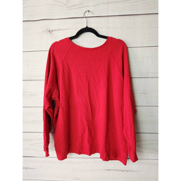 Torrid Christmas Sweatshirt Red Ho Ho Ho Im The Realest Long Sleeve Plus 3 - Picture 2 of 6